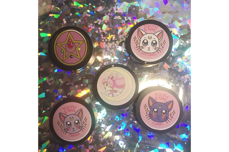 tooth and nail cosmetics sailor moon highlighters