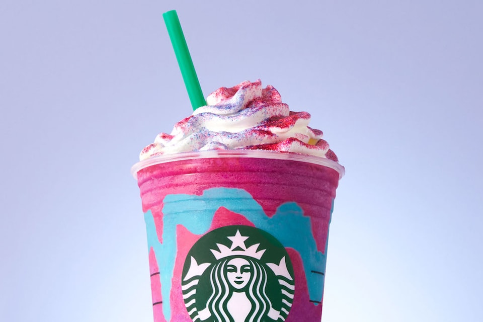 Starbucks Color Changing Unicorn Frappuccino Hypebae