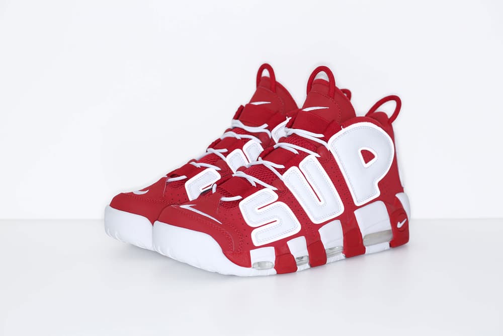 Supreme x Nike Air More Uptempo Official Release