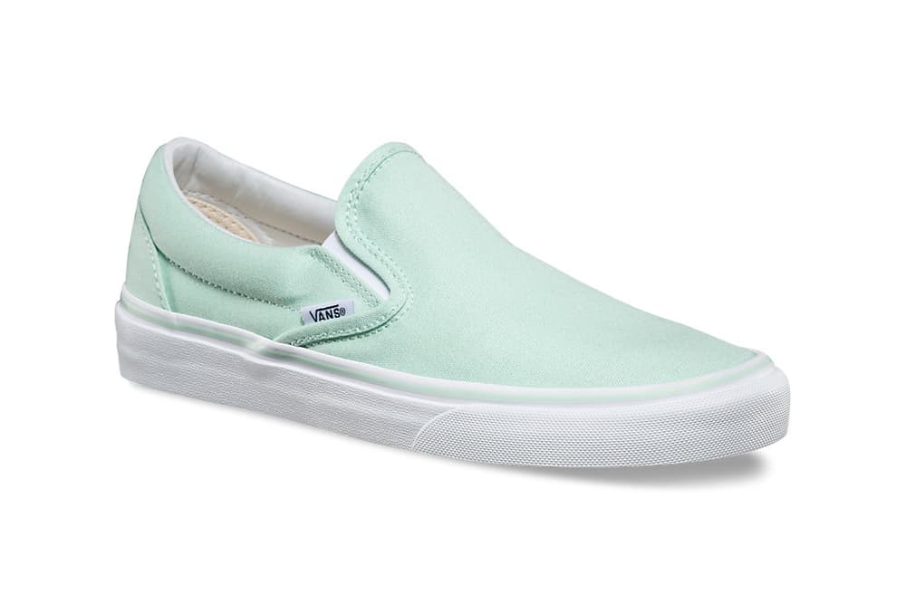 Vans Minty Bay Blue Sk8-Hi Authentic Slip-On