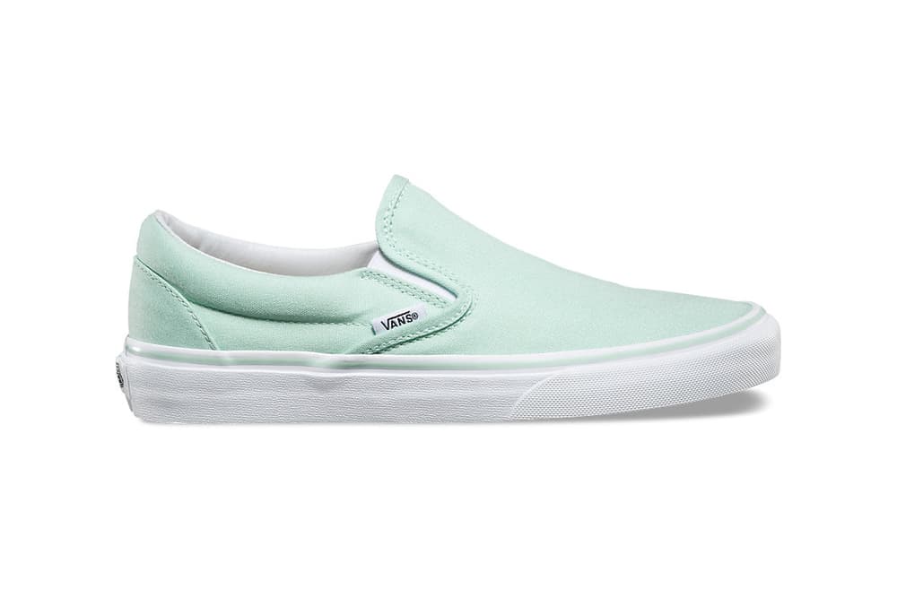 Vans Minty Bay Blue Sk8-Hi Authentic Slip-On