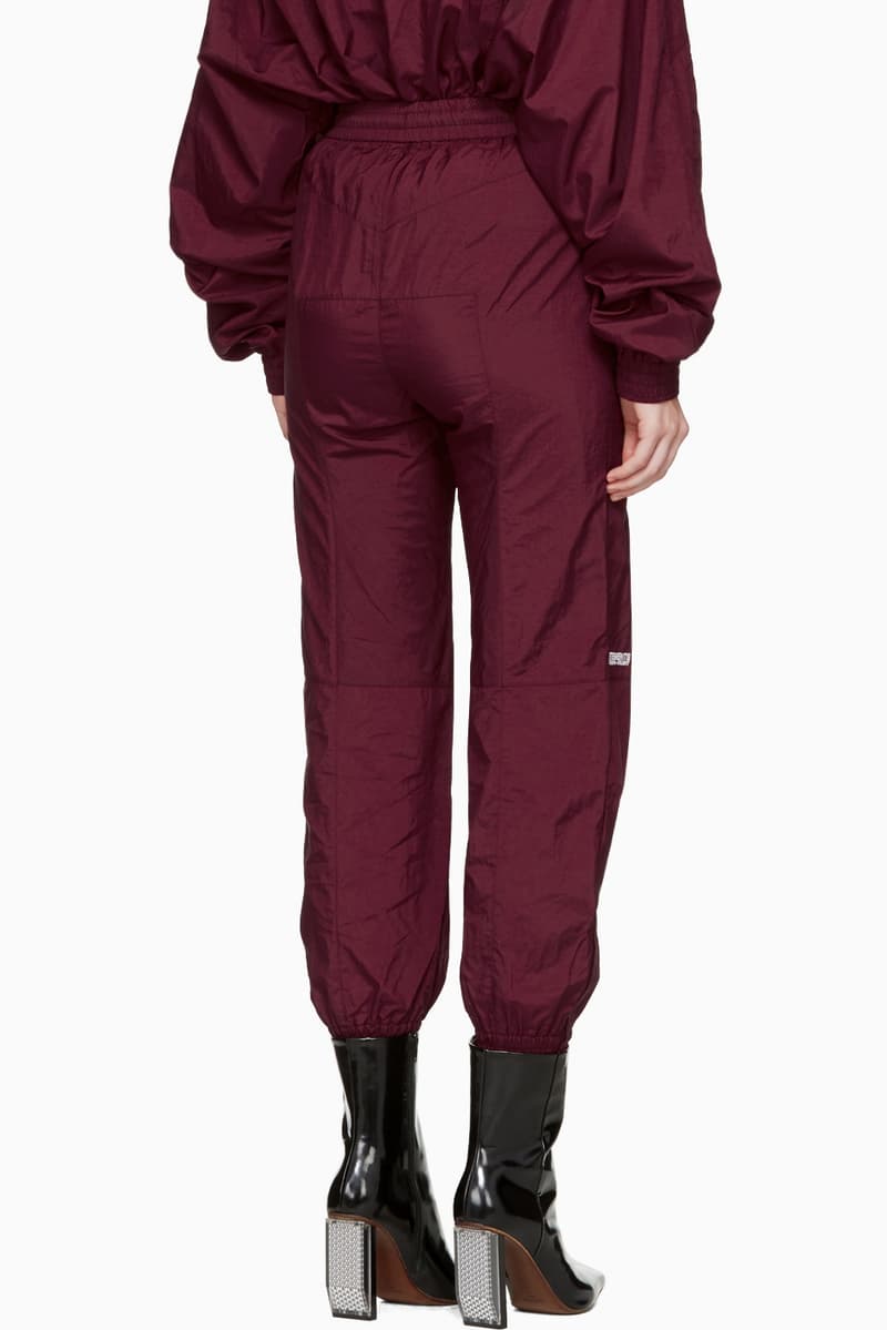 Vetements x Reebok Tracksuits Burgundy Black