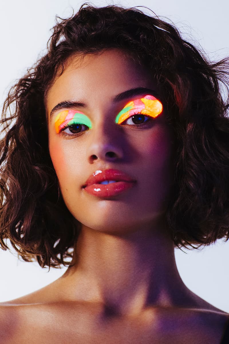 3INA UV makeup bright neon fluorescent fluoro cosmetics collection