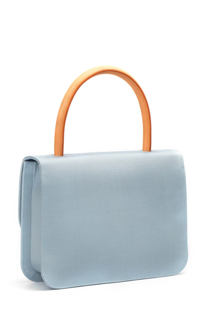 Mansur Gavriel pastel metropolitan bag rosa sky blue