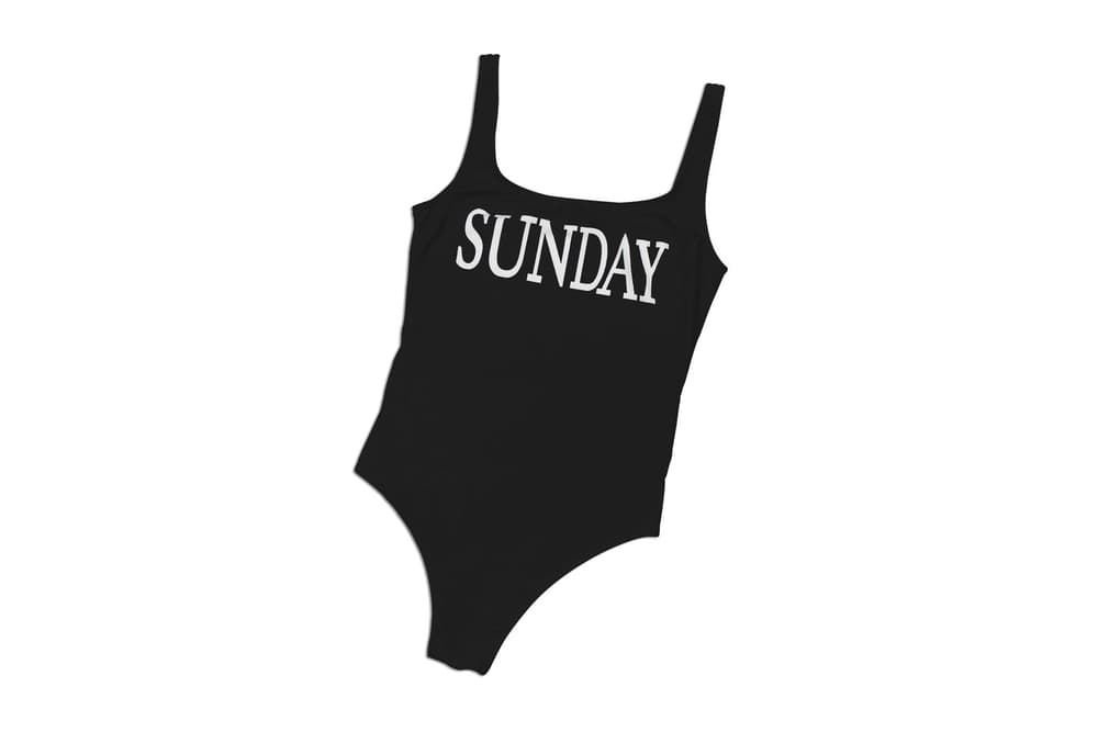 Alberta Ferretti Day of the Week Rainbow Swimsuits
