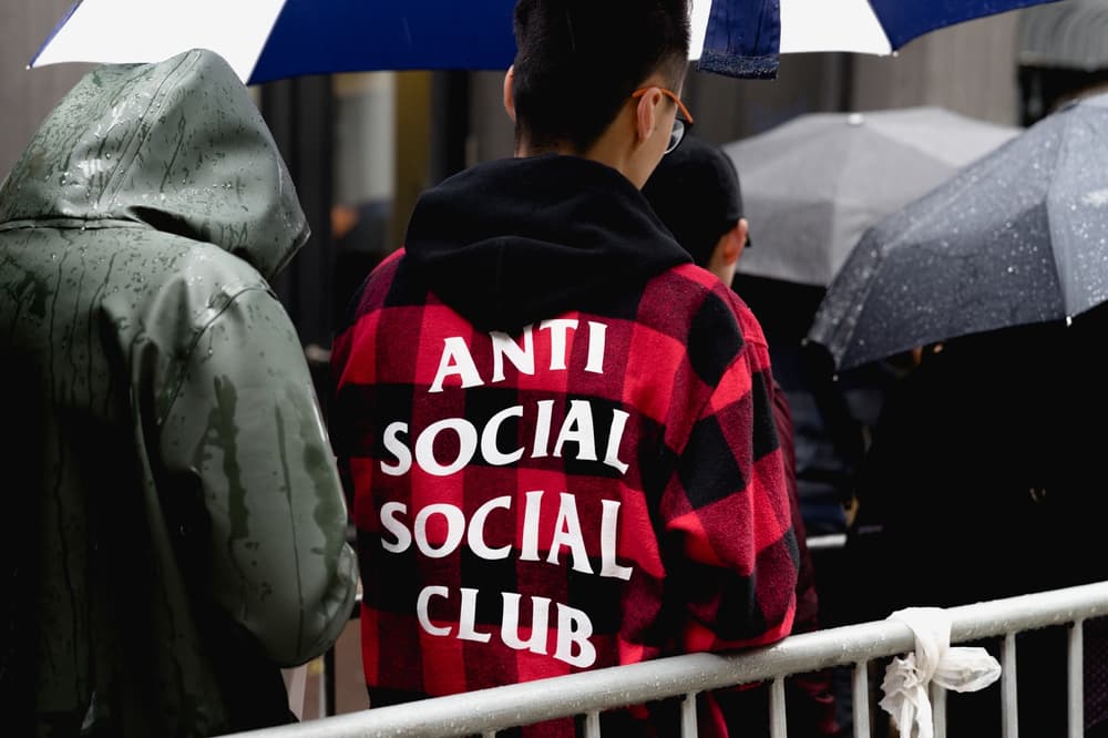 Anti Social Social Club BAPE Collection Launch Collaboration NYC New York City