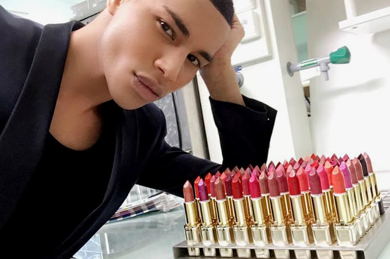 Balmain L’Oréal Lipstick Collection Collaboration Olivier Rousteing
