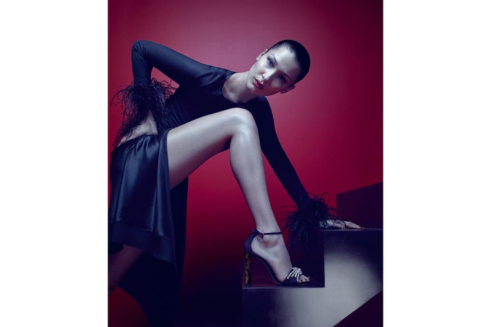 Bella Hadid Giuseppe Zanotti 2017 Fall Campaign
