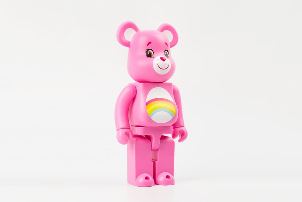 care bears bearbricks colette medicom toy figurines cheer grumpy bear
