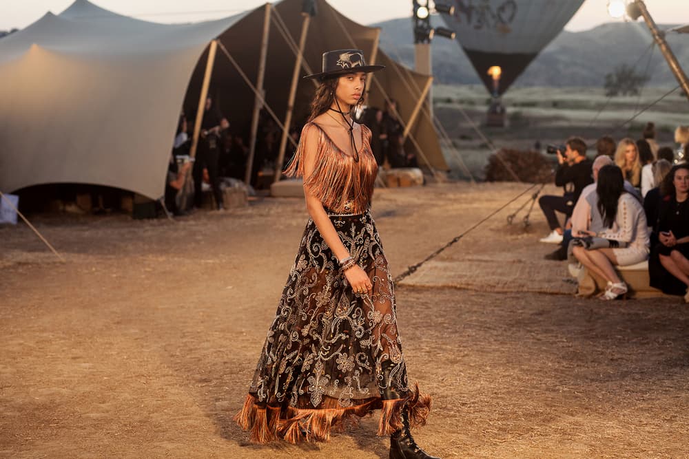 Christian Dior 2018 Cruise Runway Show Rihanna Kiko Mizuhara Brie Larson