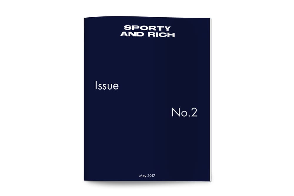 Emily Oberg Sporty & Rich Magazine Issue 2