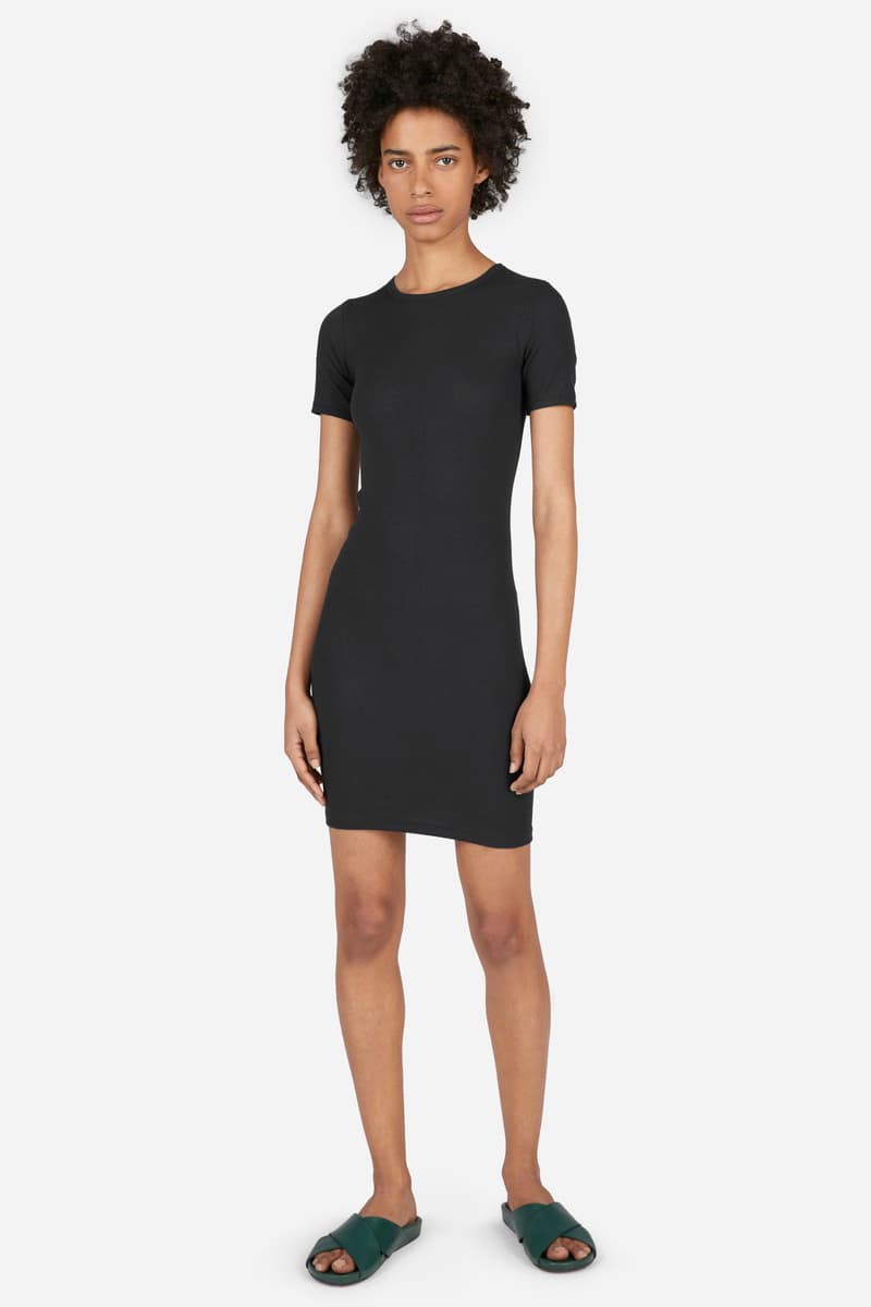 Everlane Micro Rib Tee Dress Tank Top Cami Minimalist Basic