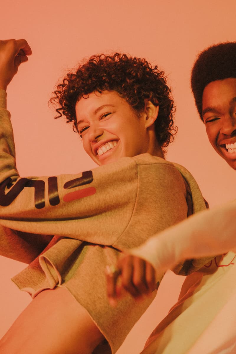 FILA Urban Outfitters Basketball Collection Campaign
