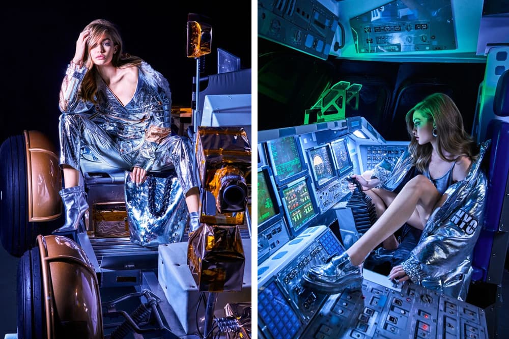 Gigi Hadid Harper's Bazaar 2017 June July Space Editorial