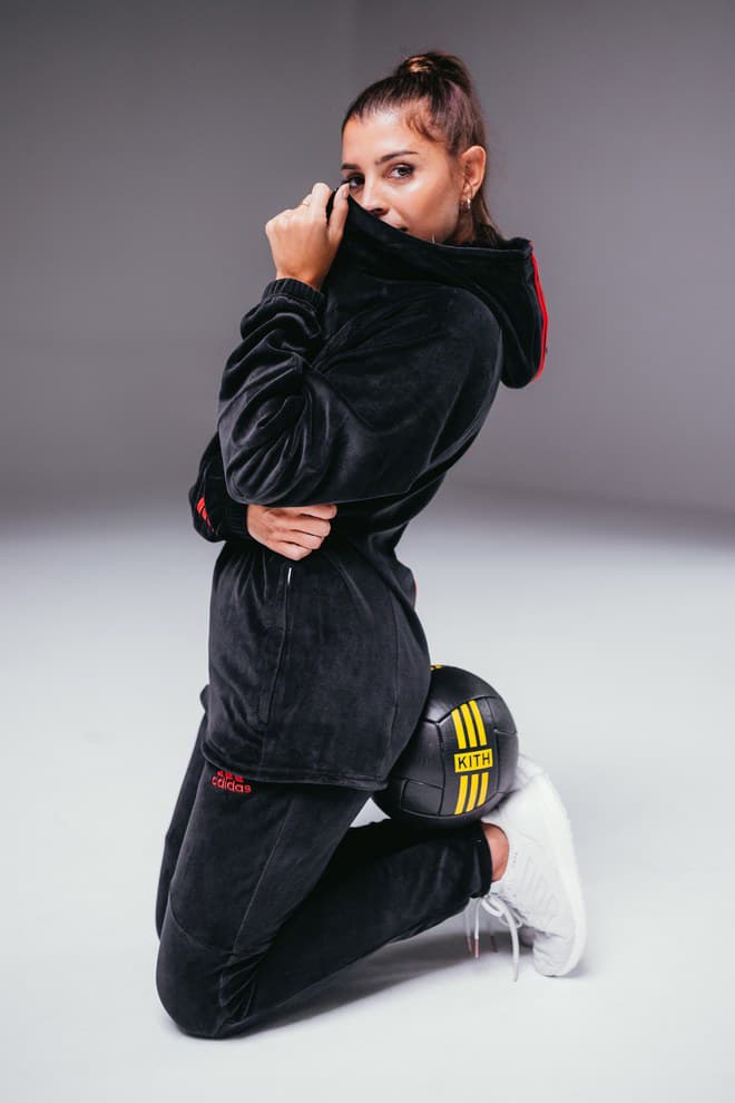 kith adidas soccer sportswear ronnie fieg florencia galarza