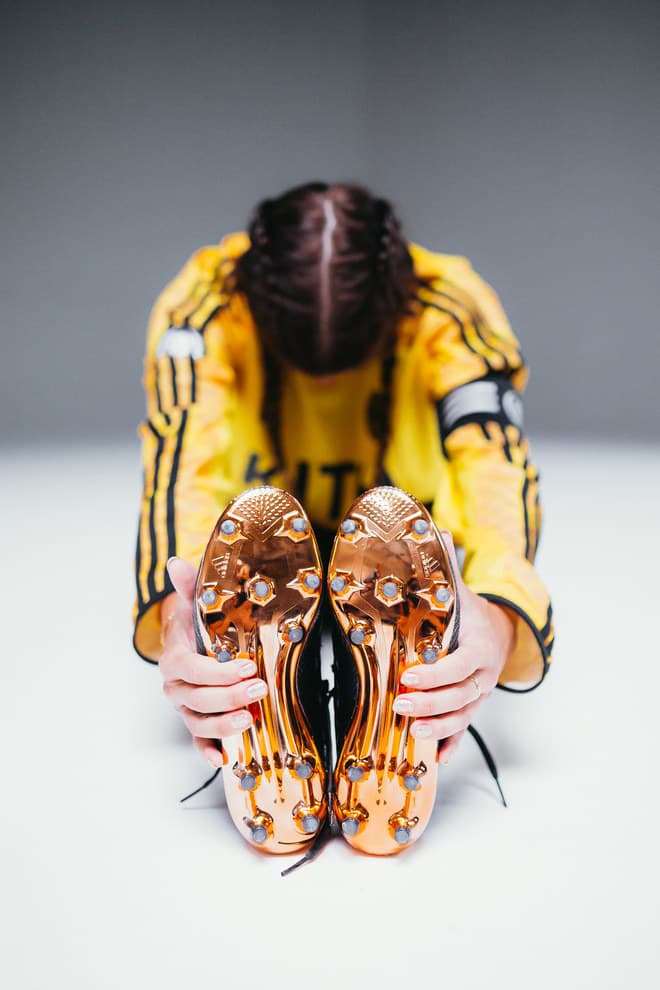 kith adidas soccer sportswear ronnie fieg florencia galarza