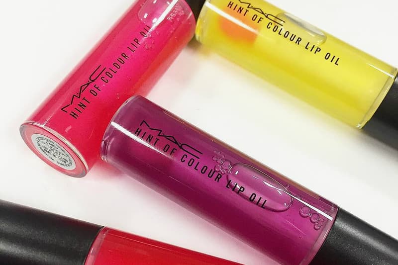 MAC Hint of Color Lip Oil Collection