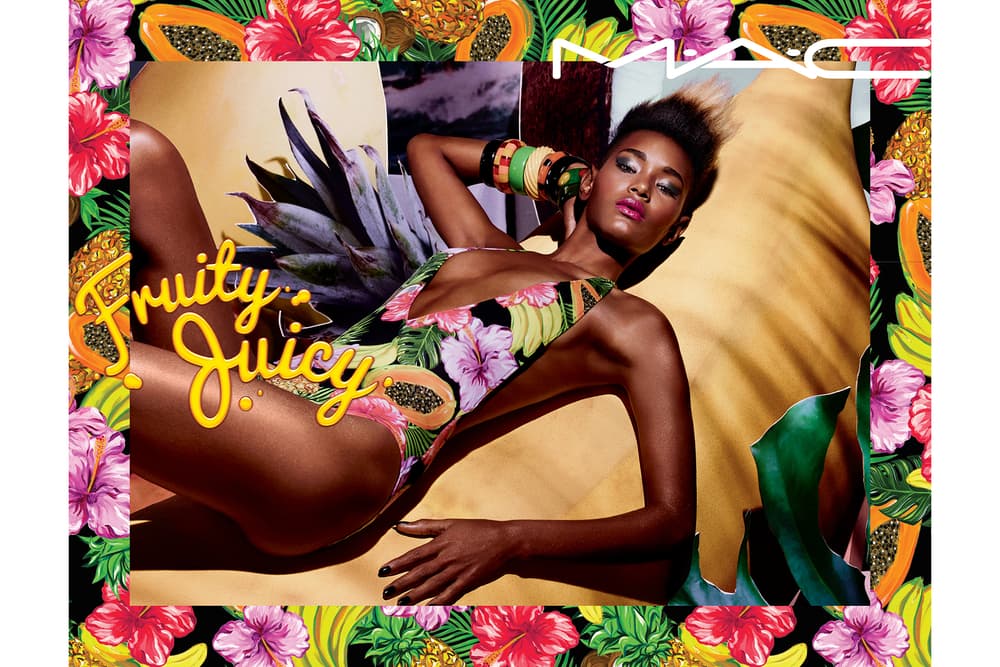 MAC tropical FRUITY JUICY Collection bronzer lipstick lipgloss makeup