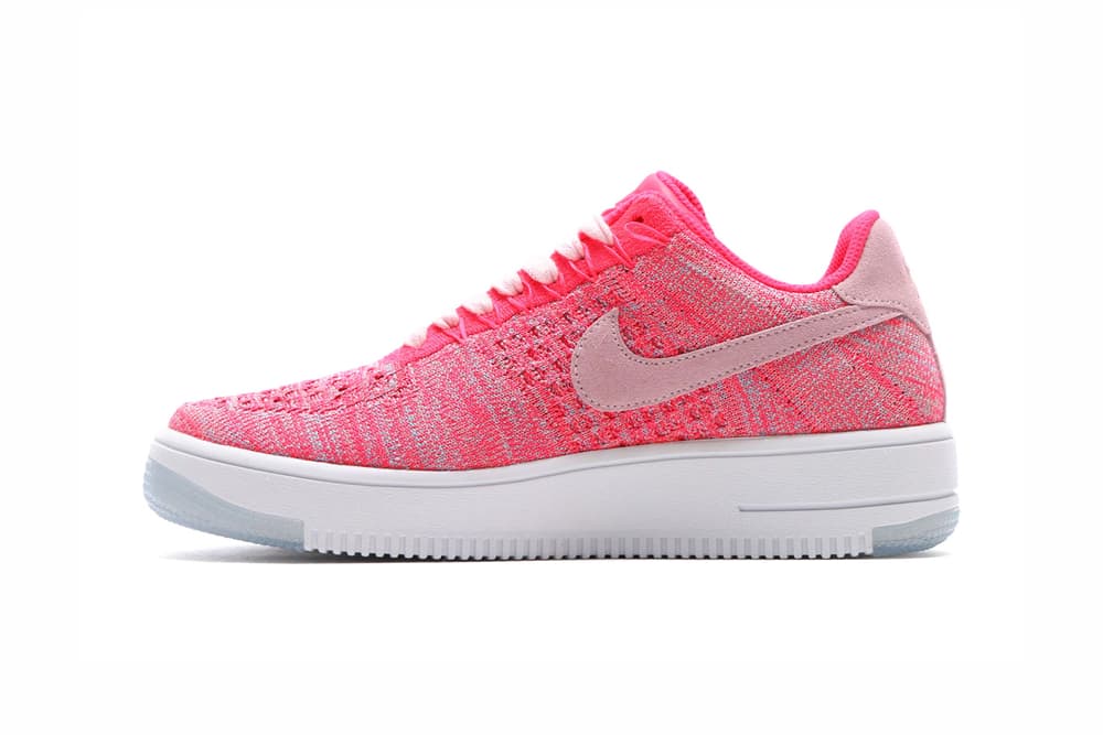 Nike Air Force 1 Flyknit Low Fuchsia Glow