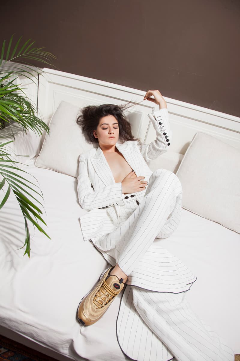 Nike Air Max 97 Metallic Gold Jewelry Editorial NSS Magazine