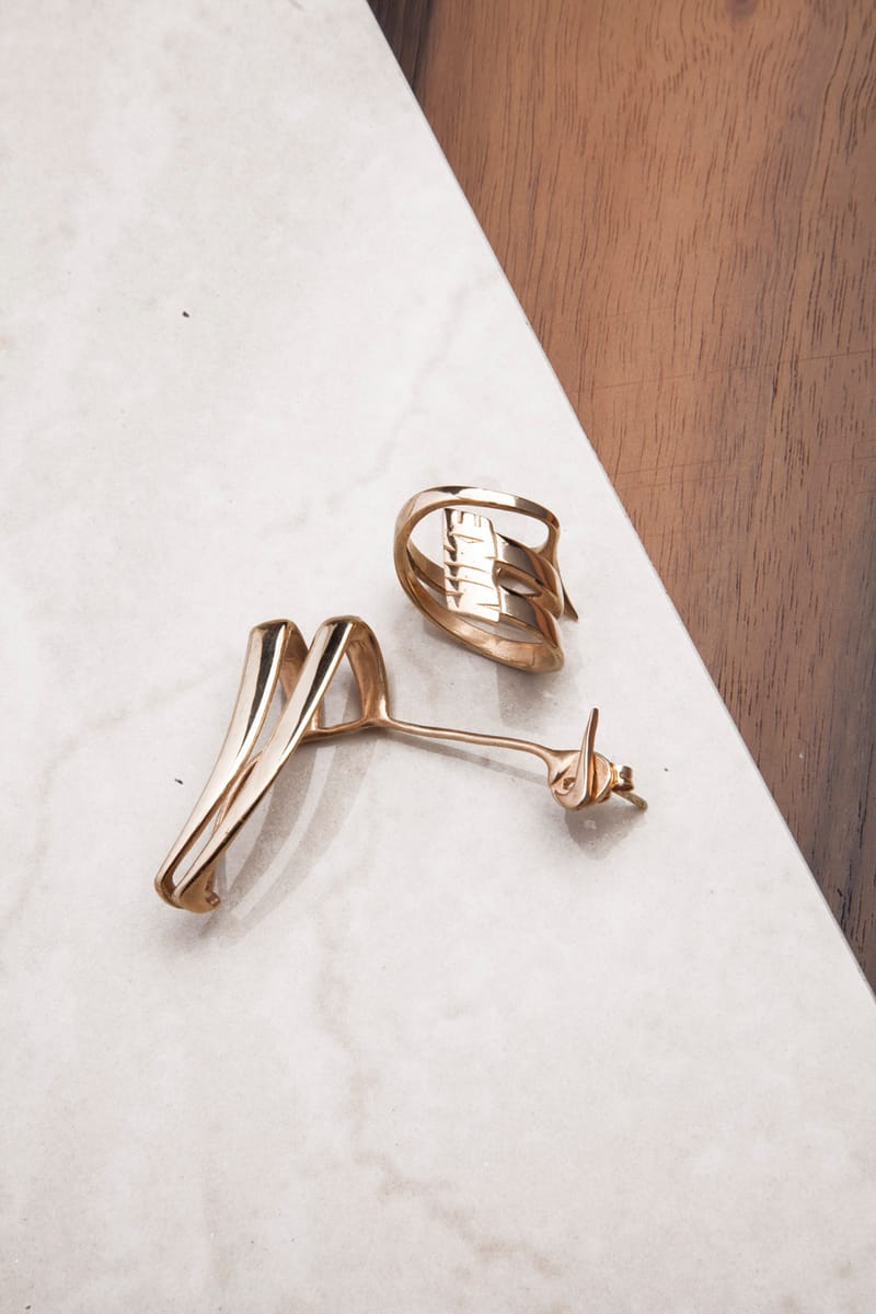 metallic gold jewelry