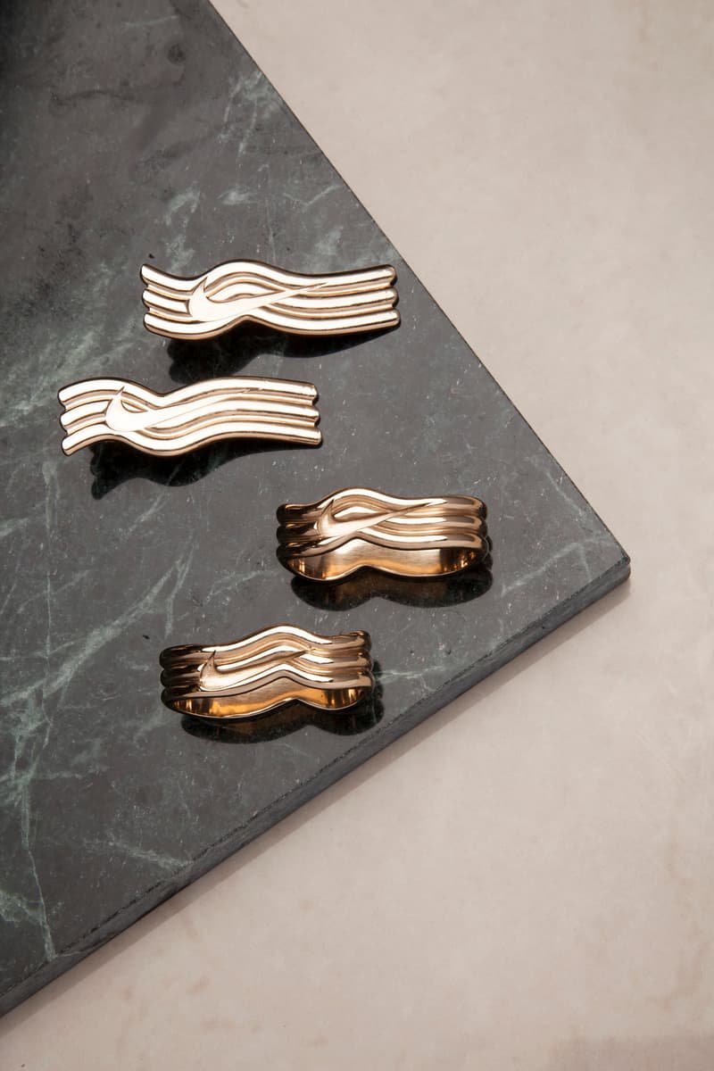 Nike Air Max 97 Metallic Gold Jewelry Editorial NSS Magazine