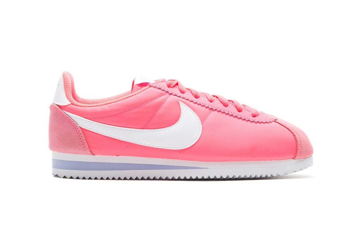 Nike Classic Cortez Nylon In Racer Pink Hypebae Nike Classic Cortez Nylon In Racer Pink Hypebae