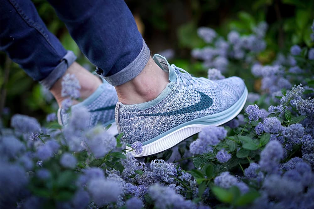 Nike Flyknit Racer Macaron Pack On Feet