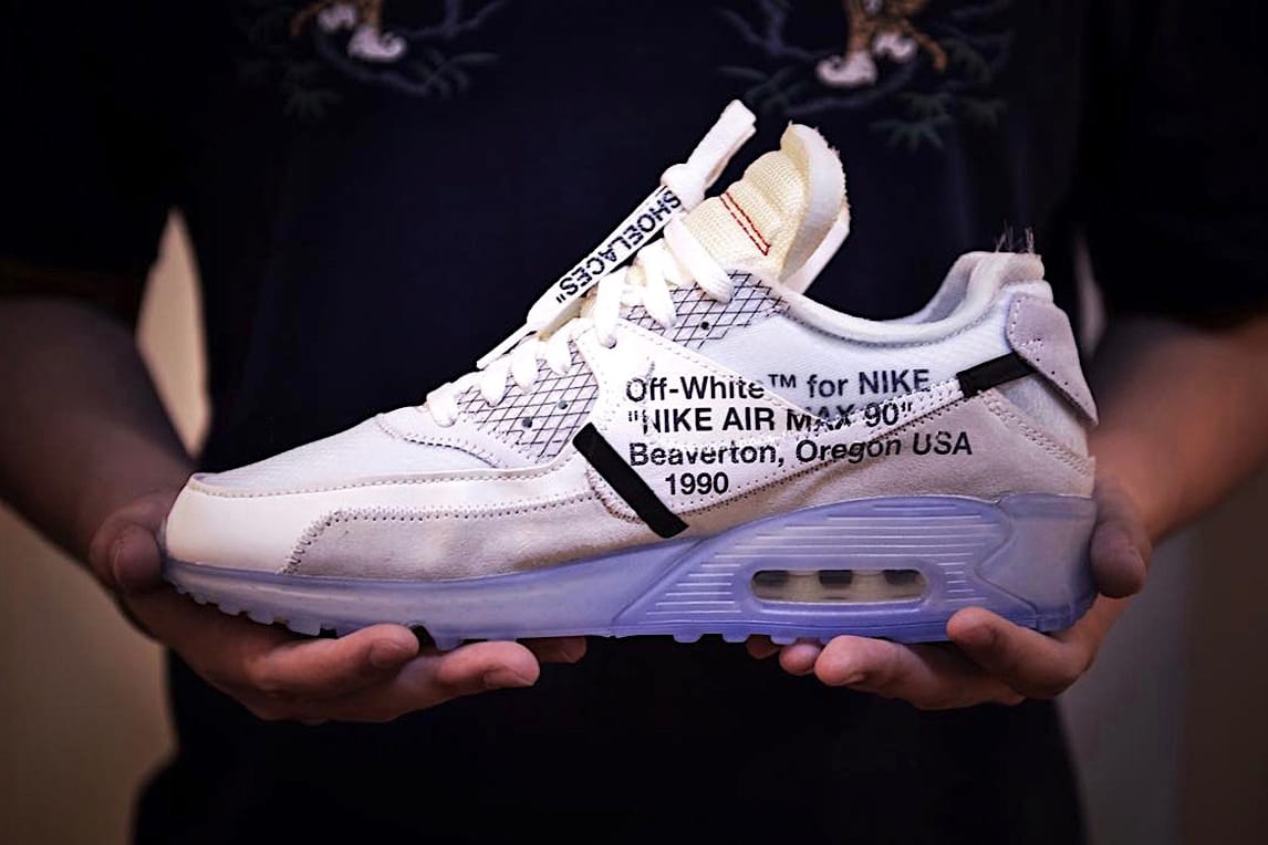 the off white air max 90