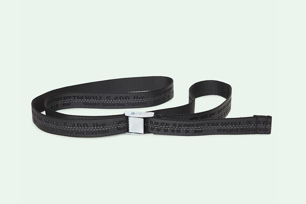 OFF-WHITE Industrial Belt Virgil Abloh New Colorway Blue Green White
