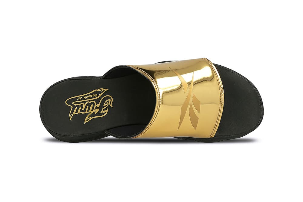 Reebok Fury Slide Magic Hour Pack Silver Gold