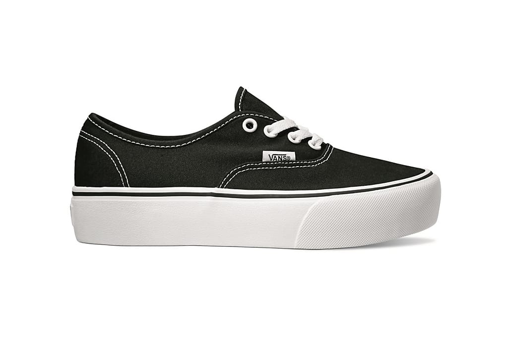 vans authentic platform off the wall