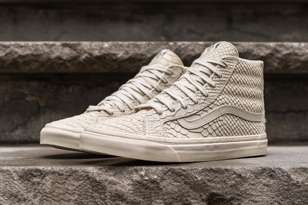 Vans Sk8-Hi Slim Zip DX White