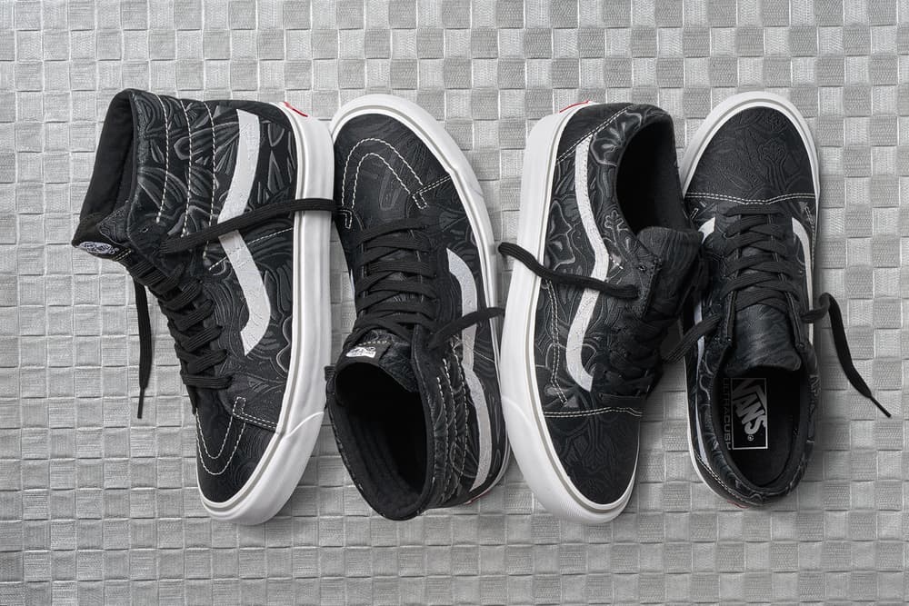 Jacquard Vault by Vans Collection sk8-hi old skool authentic