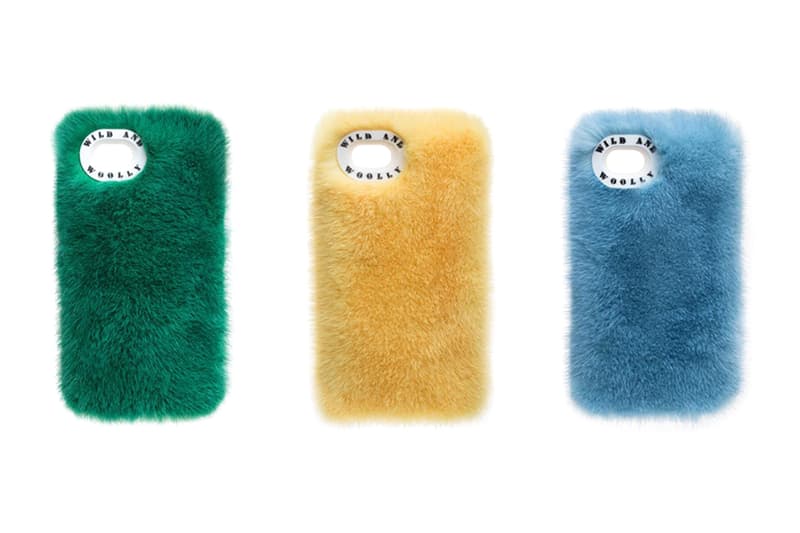 Wild and Woolly Furry Fur iphone cases