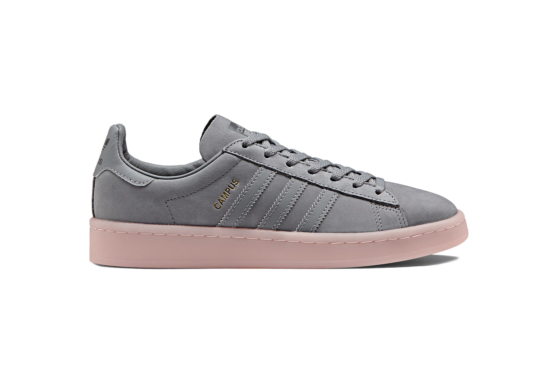 pink adidas campus trainers