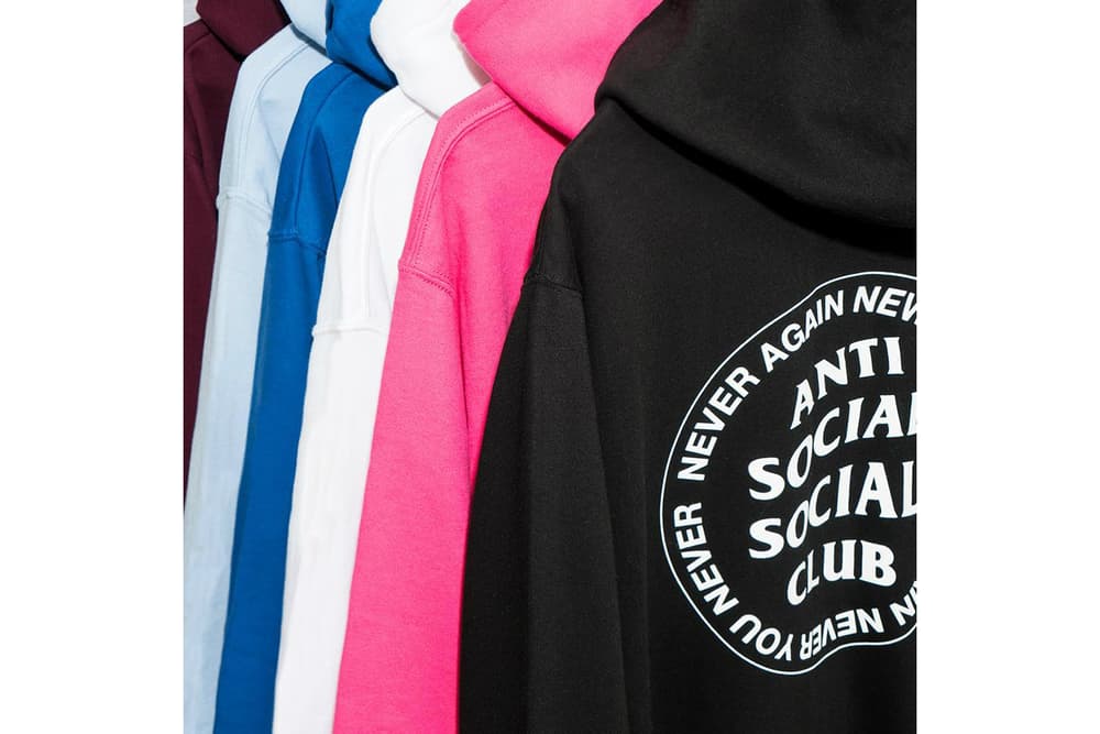 Anti Social Social Club 2017 Fall Winter Hoodie