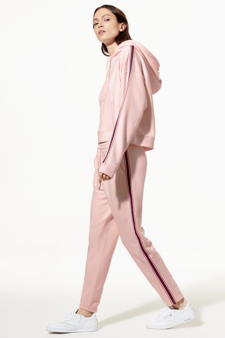 Aritzia Vetements Champion Tna Pink Whitecap Hoodie Laramie Pant Sweats
