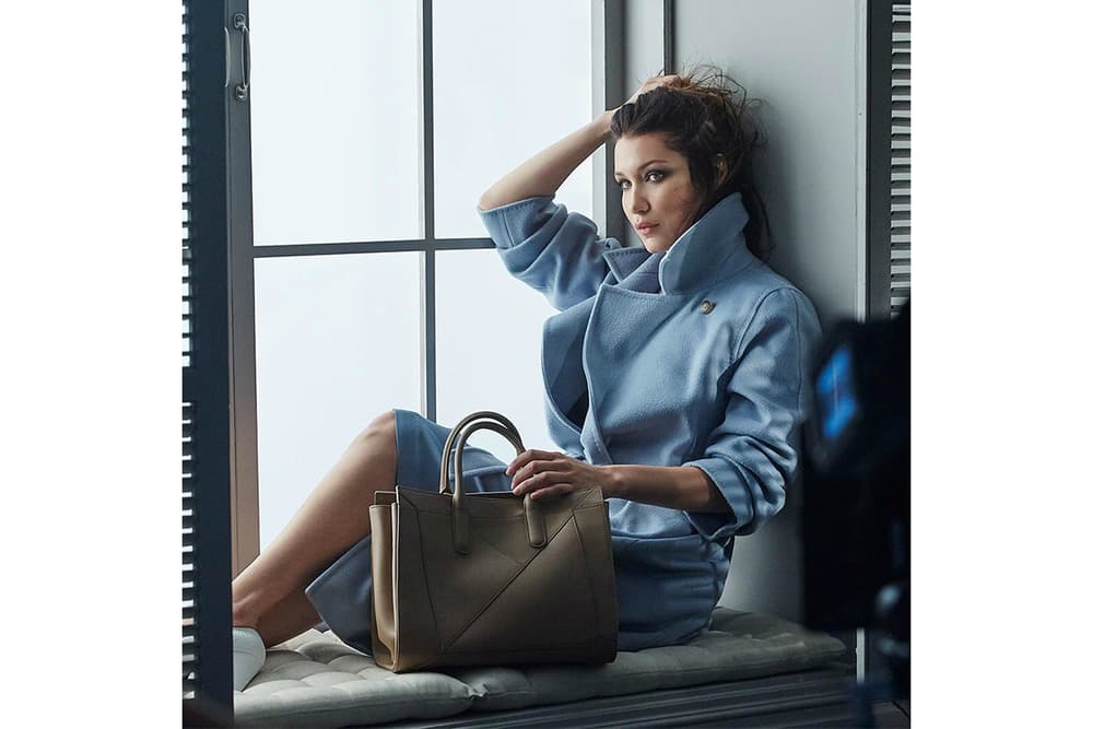 Bella Hadid Max Mara New Face Gigi Campaign Accessories