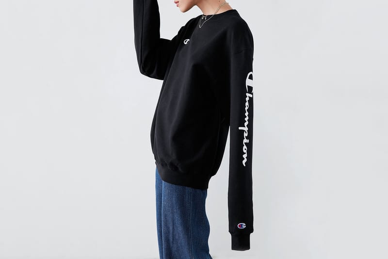 vetements champion crewneck