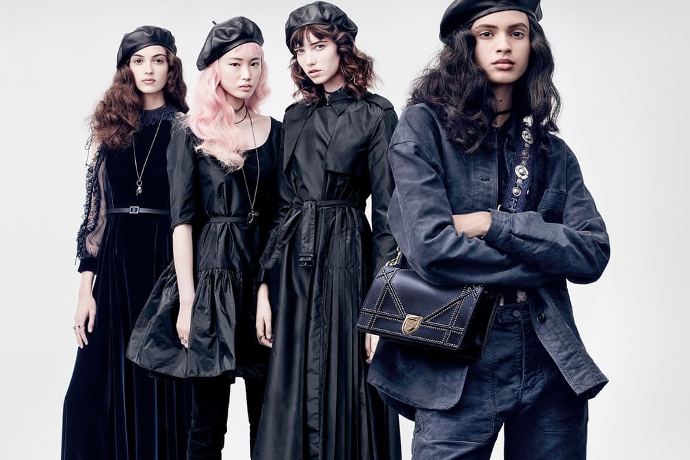Dior 2017 Fall Winter Campaign Adwoa Aboah Fernanda Ly Ruth Bell