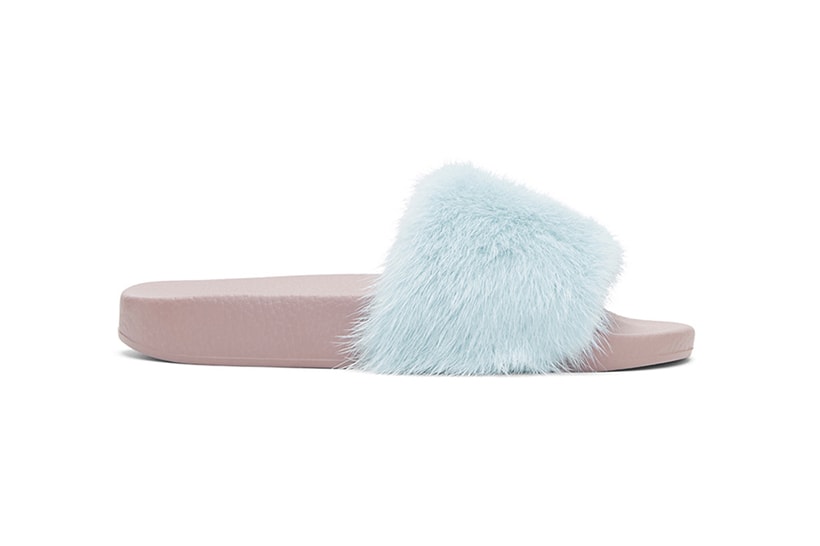 Dolce & Gabbana Fur Slides in 