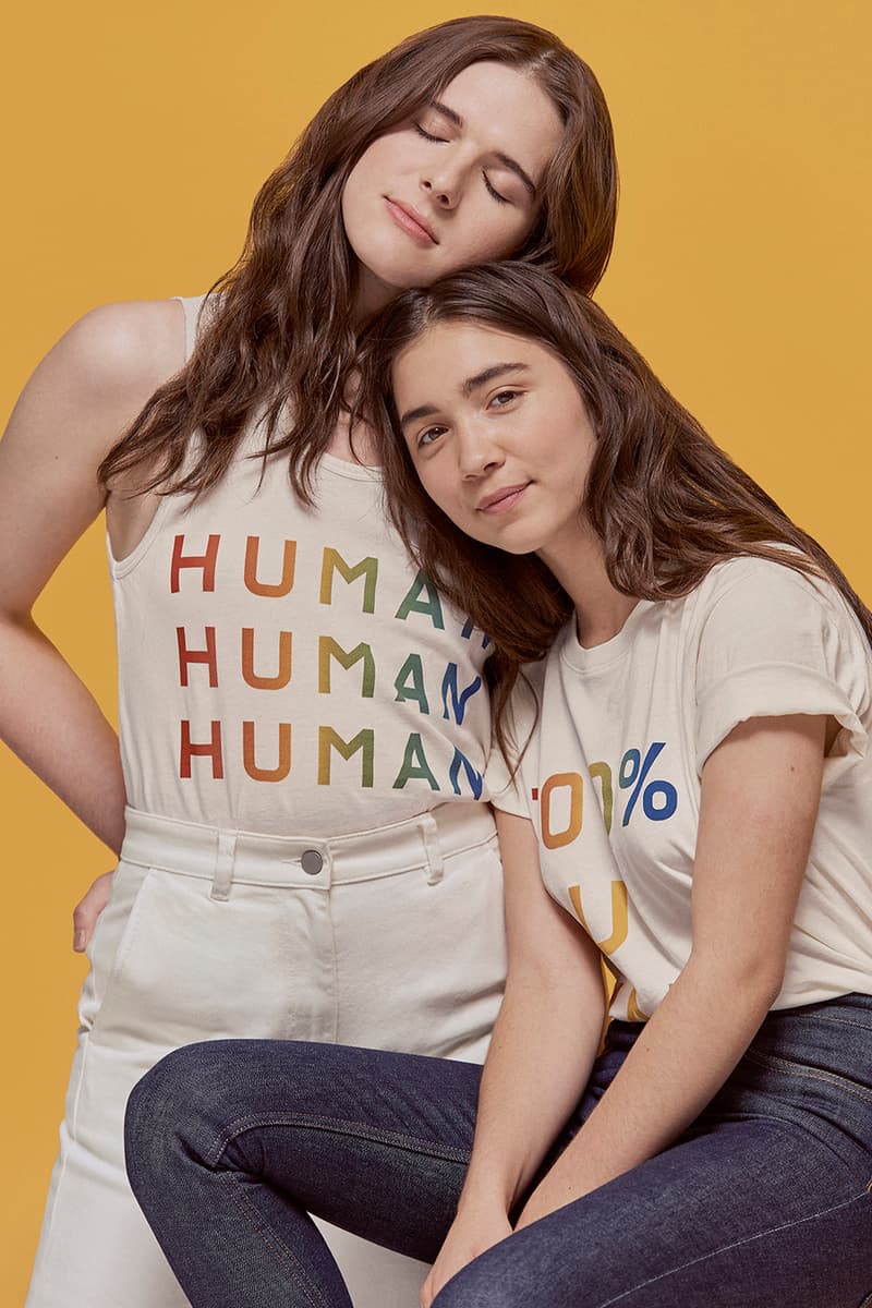 Everlane 100 Percent Human Pride Collection Hari Nef Rowan Blanchard