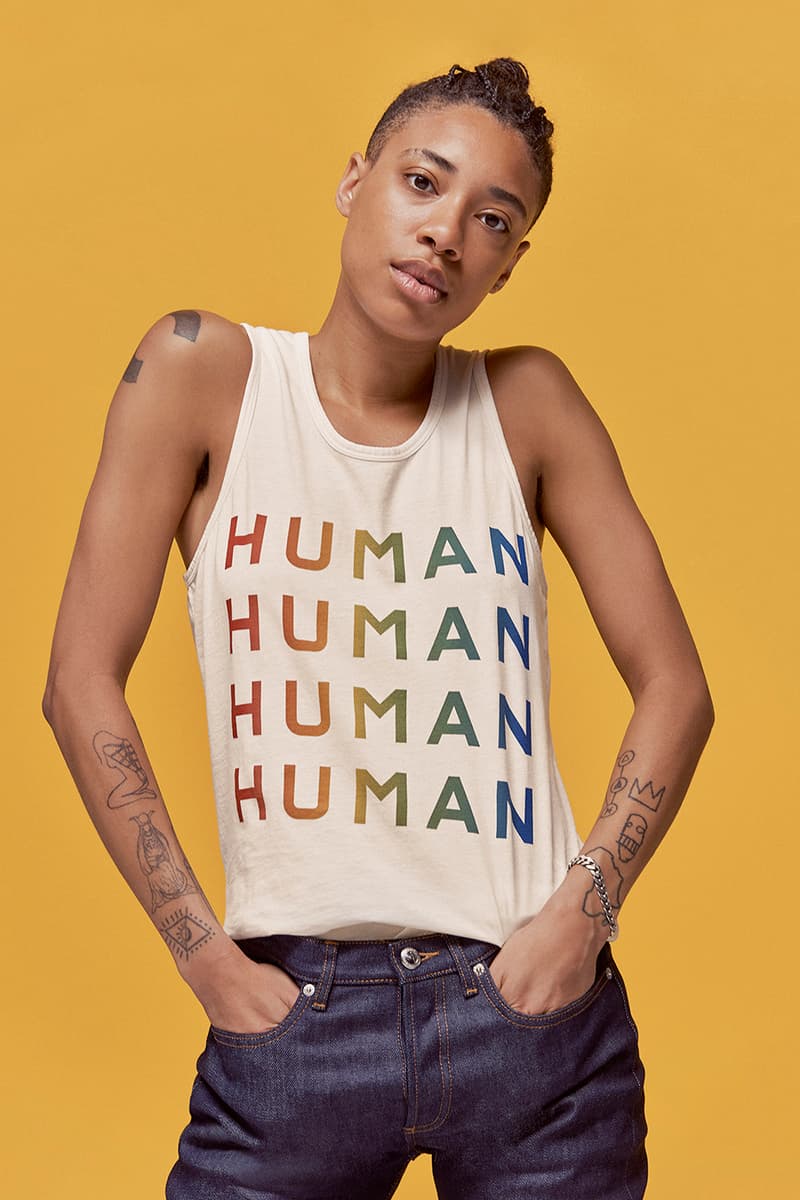 Everlane 100 Percent Human Pride Collection Hari Nef Rowan Blanchard
