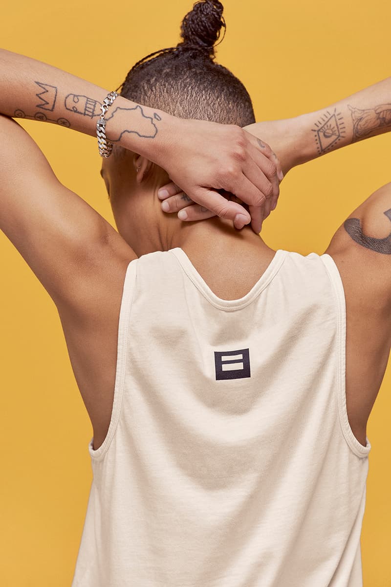 Everlane 100 Percent Human Pride Collection Hari Nef Rowan Blanchard