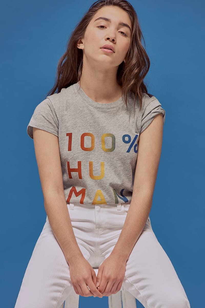 Everlane 100 Percent Human Pride Collection Hari Nef Rowan Blanchard