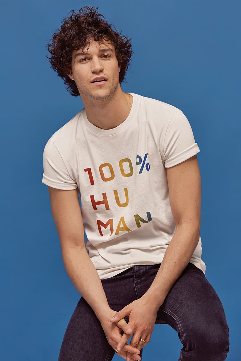 Everlane 100 Percent Human Pride Collection Hari Nef Rowan Blanchard
