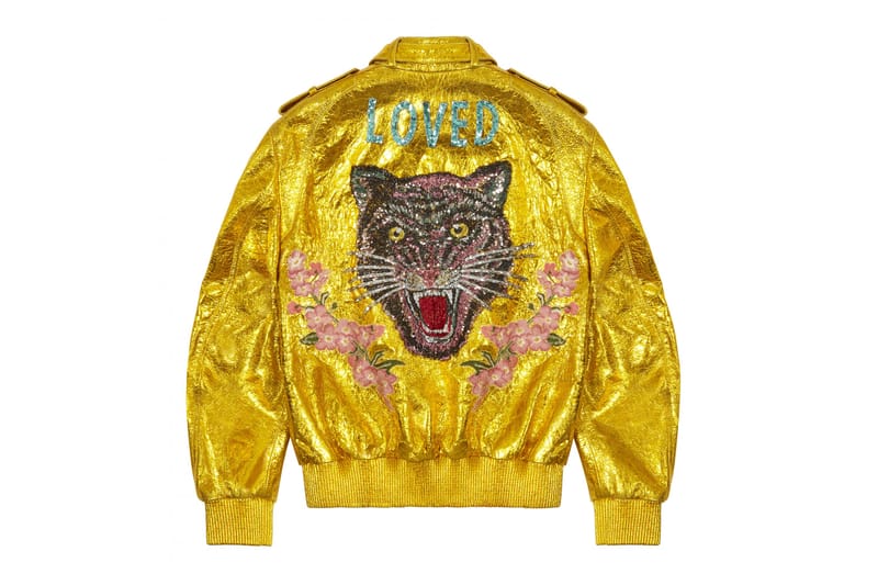 gucci lion jacket