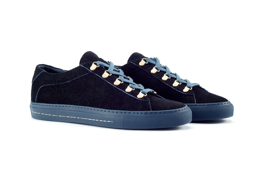JonBoy Koio Collective Sneaker Gavia Collaboration Pink Suede Blue Black