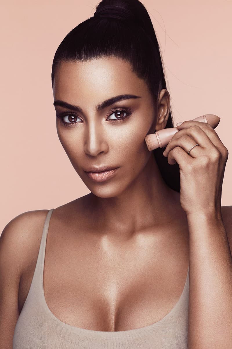 Kim Kardashian KKW Beauty Creme Contour Highlight Kit Behind the Scenes Video